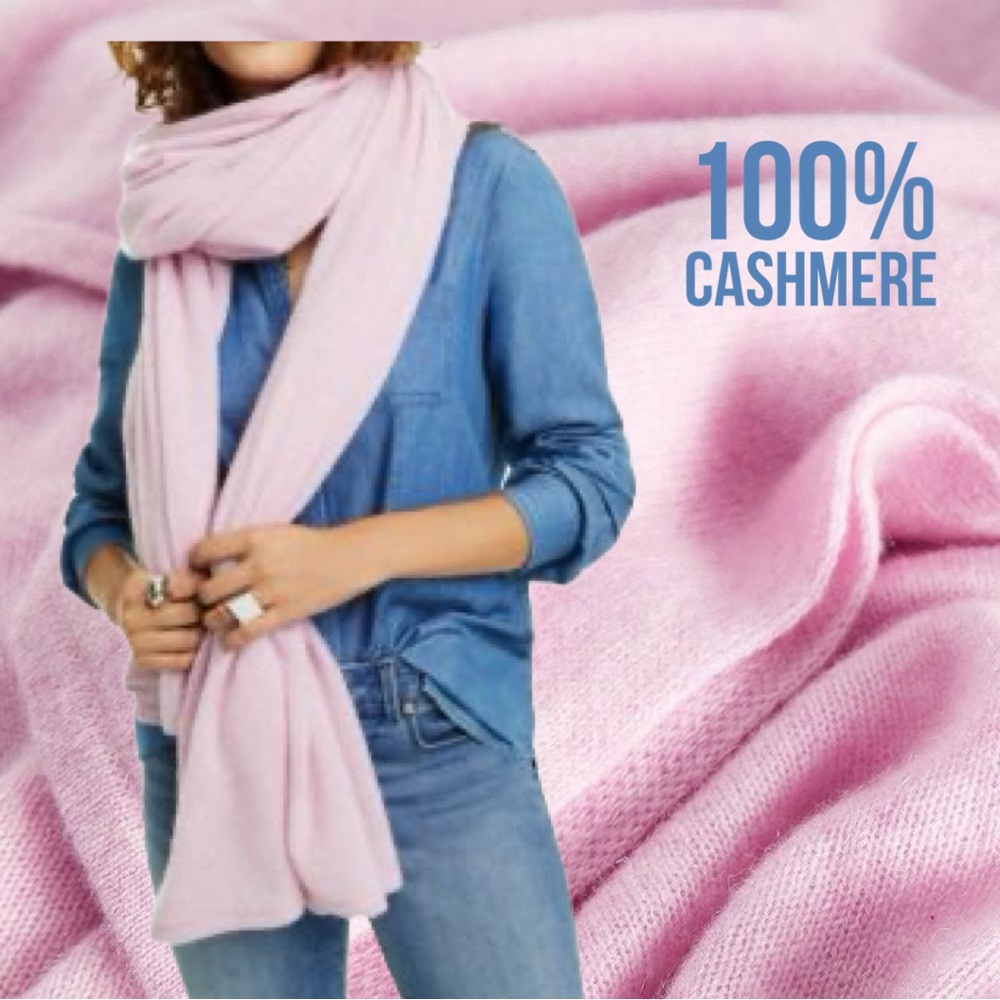 Charter Club Accessories Oversized Large Cashmere Scarf Wrap